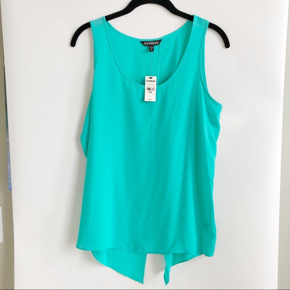NWT Express split back tank top